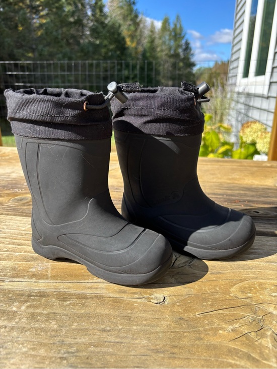 Kamik Other - Kamik Black Kids Snobuster Boots Size 10 Toddler